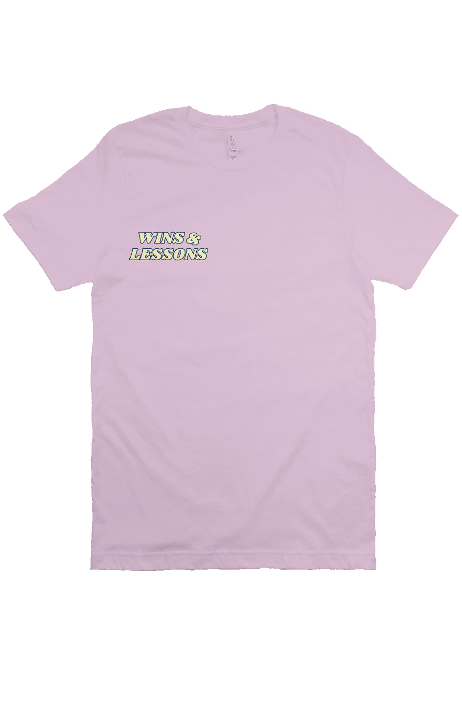 Wins + Lessons Lavender Tee 
